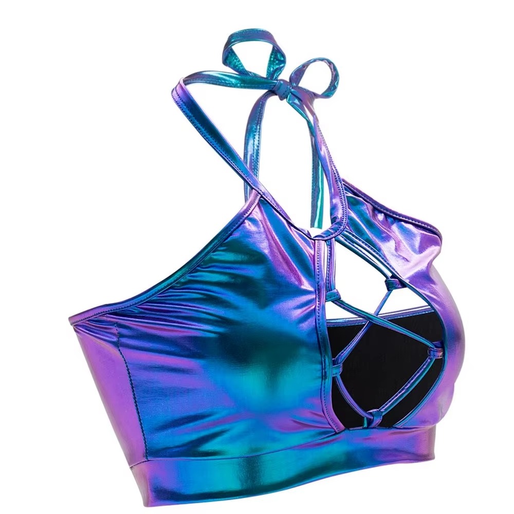 Street Fashion Show - T-shirt sexy en dentelle pour femmes,