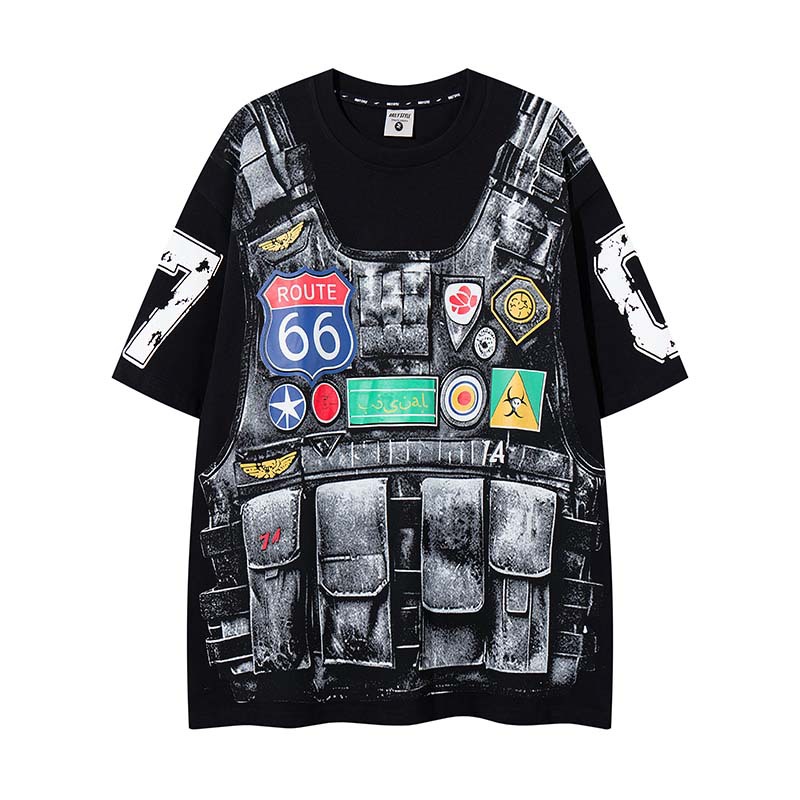 Street Fashion Vibes - T-shirts imprimés 3D pour hommes, style
