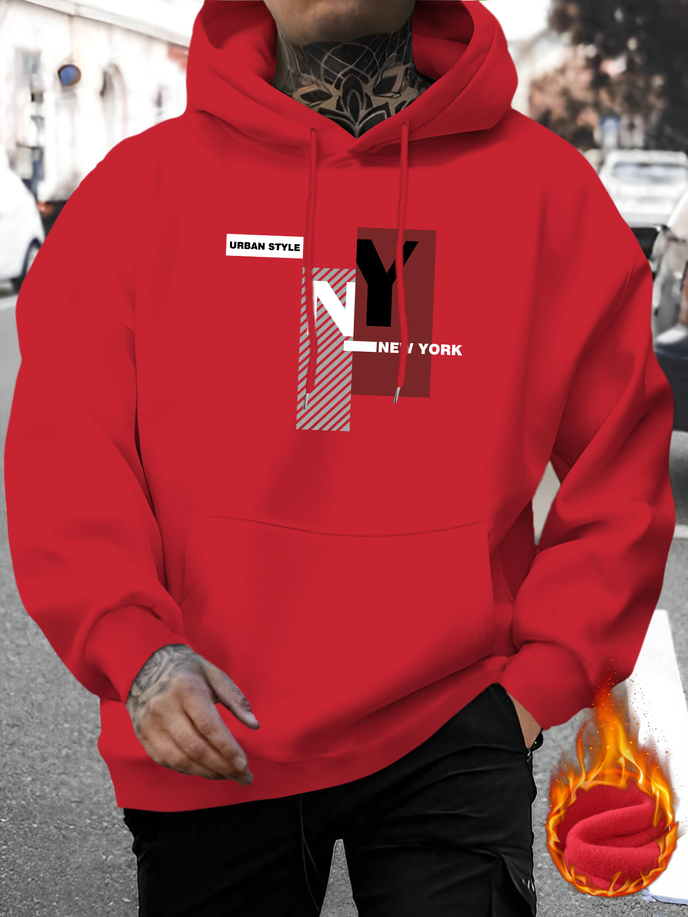 Nouveau sweat-shirt décontract - Street Fashion Nyc avis et prix