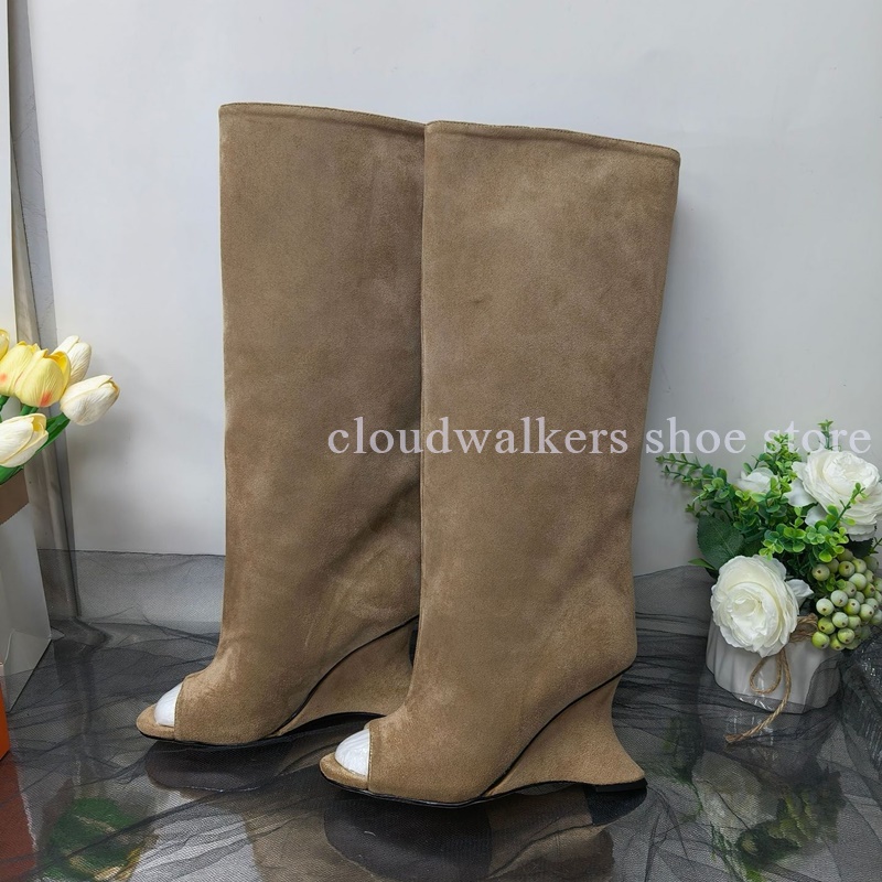 Nouveau Peep Toe daim talon ét - Street Fashion Walking avis et prix