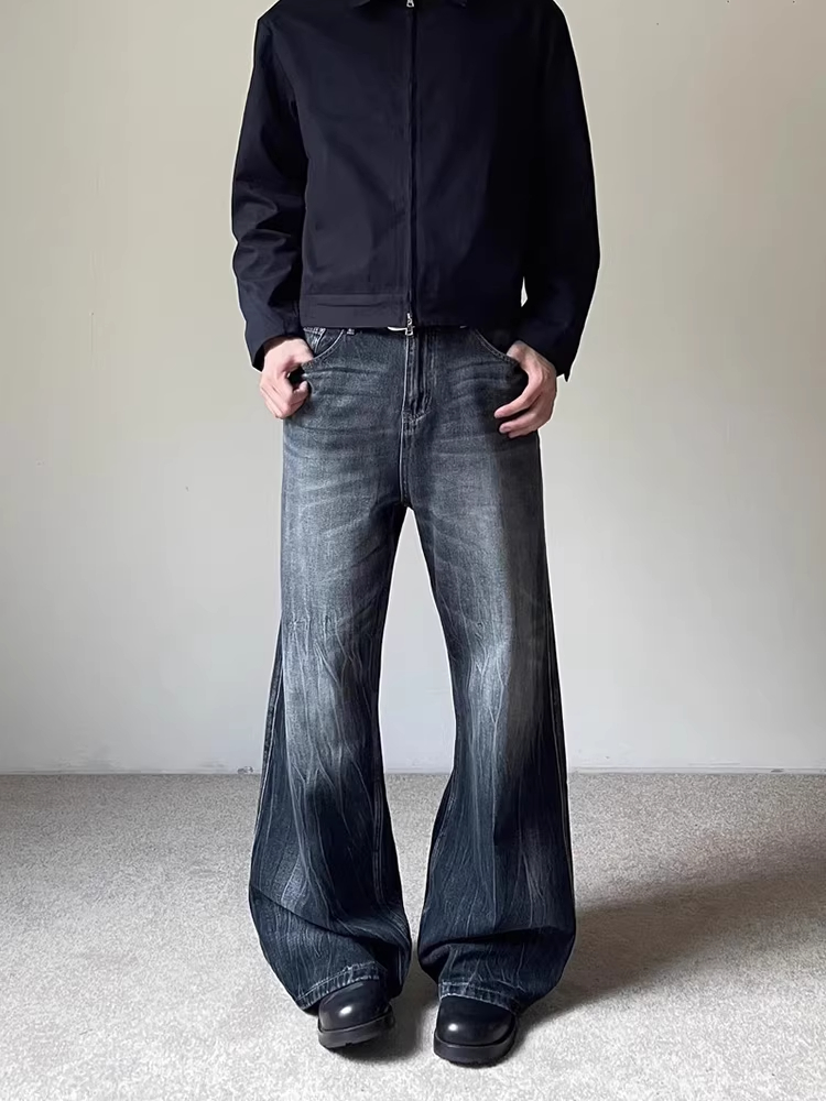 Jean pour homme bleu gris déla - Street Fashion Vibes avis et prix