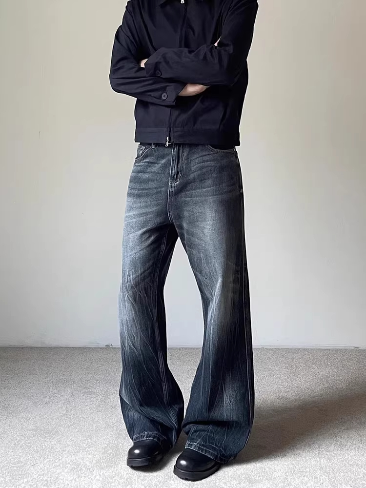Jean pour homme bleu gris déla - Street Fashion Vibes avis et prix