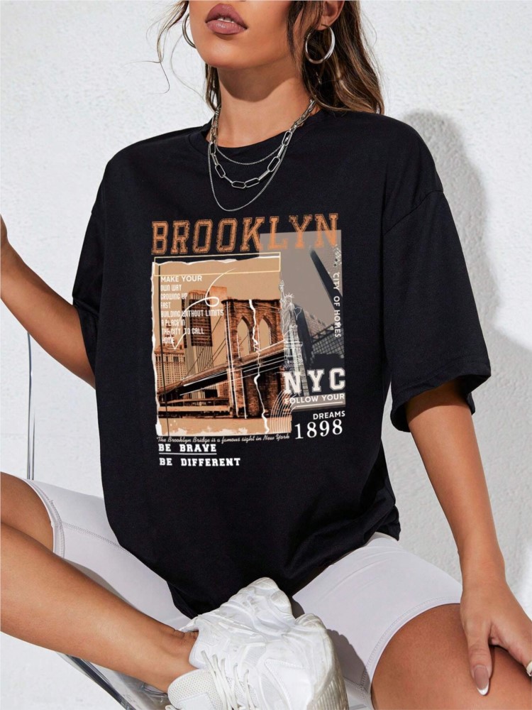 Printemps femme coton T-Shirts - Street Fashion Nyc avis et prix