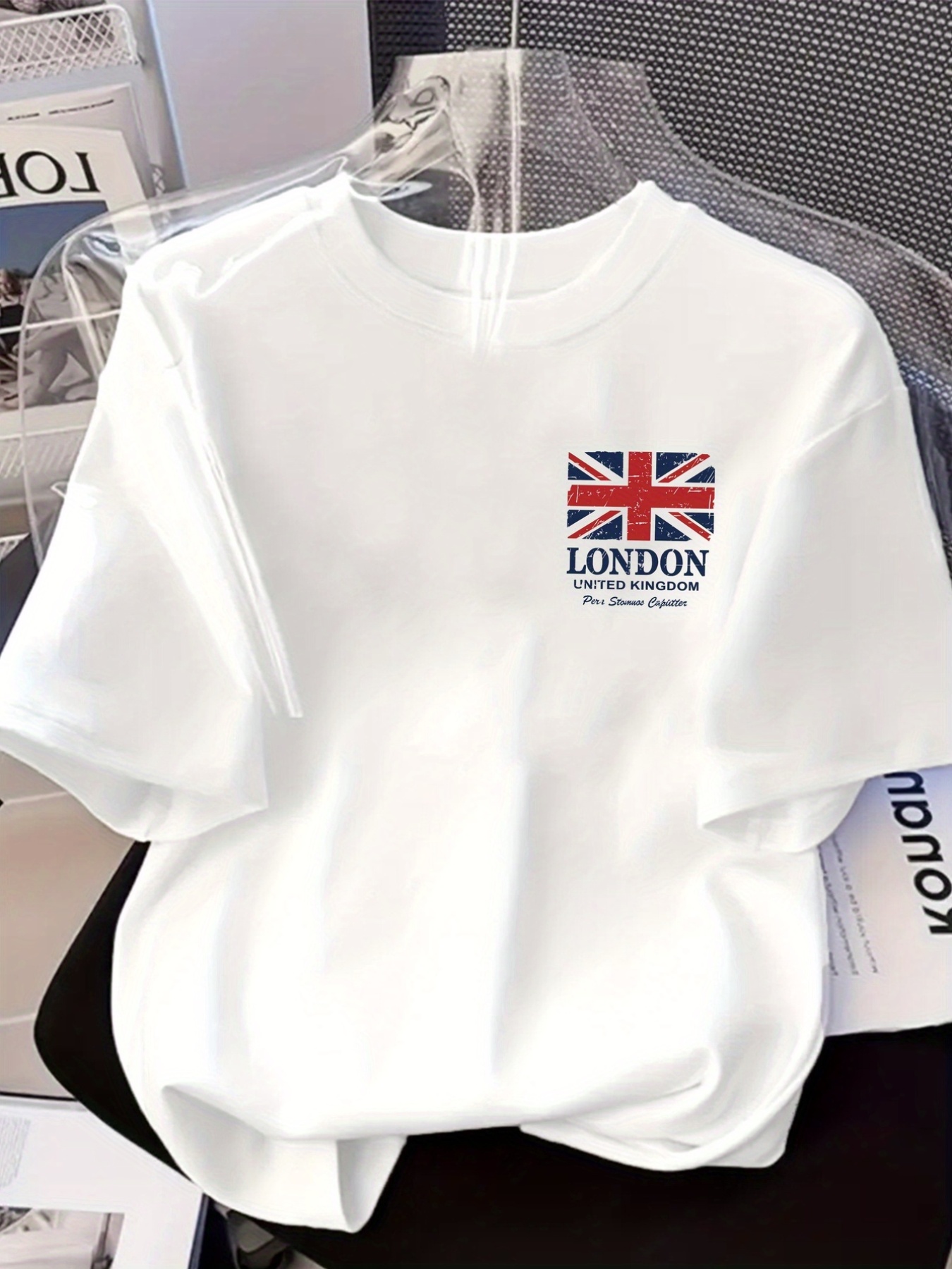 T-shirt unisexe à manches cour - Street Fashion London 2026 avis et prix