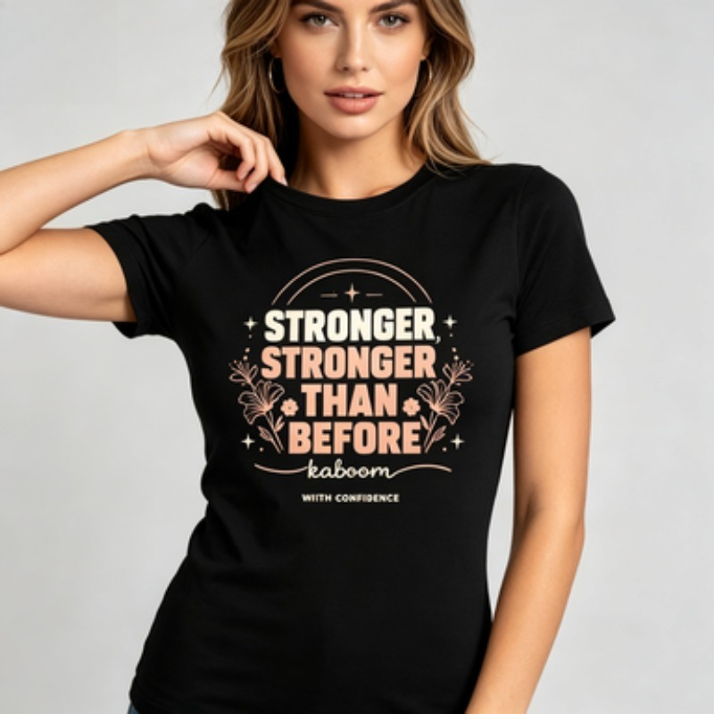 T-shirt à col rond, T-shirt gr - Street Fashion Vibes avis et prix