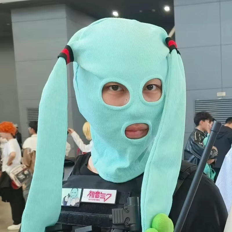 Masque cagoule Hatsune Miku, t - Street Fashion Anime avis et prix
