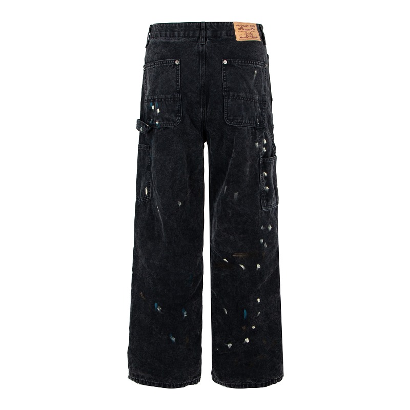 Pantalon en jean déchiré à jam - Street Fashion In Korea avis et prix